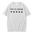 Official Ask Lil Wayne 5 Stars Tee T Shirts Jpg Unisex T-shirt, Sweatshirt, Hoodie, Long Sleeve Tee - T-Shirt, Sweatshirt, Hoodie