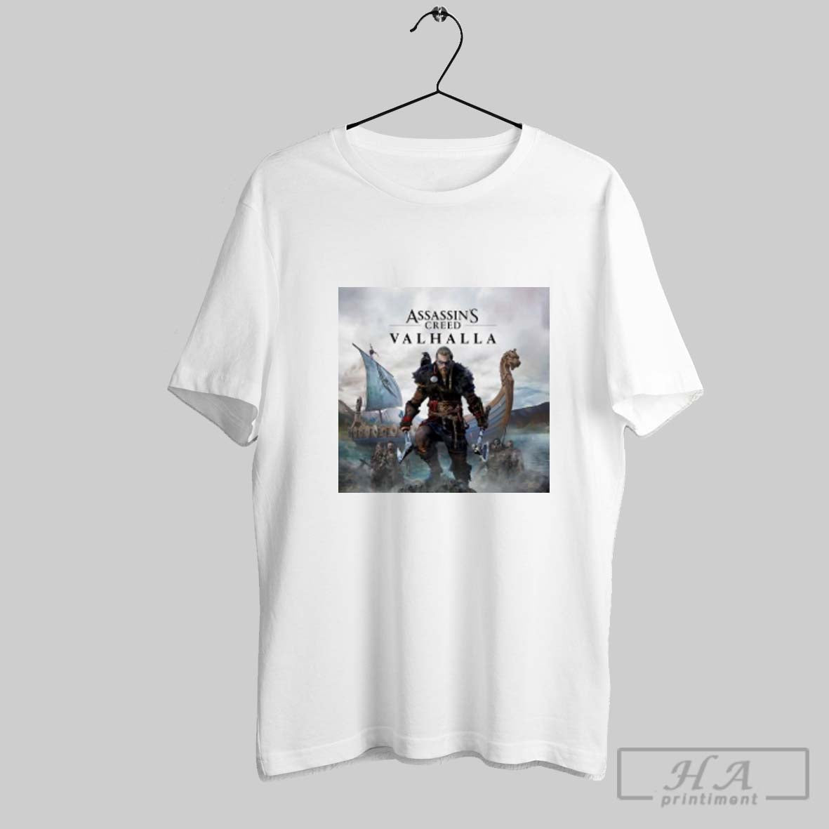 Official Assasins Creed Valhalla Viking Game Unisex T-shirt, Sweatshirt, Hoodie, Long Sleeve Tee - T-Shirt, Sweatshirt, Hoodie