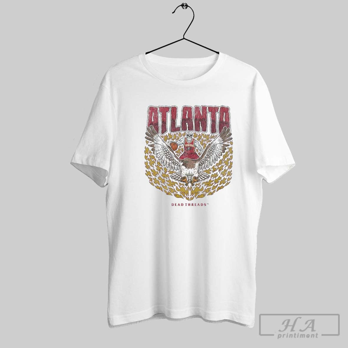 Official Atlanta Hawks Basketball Dt Skeleton Unisex T-shirt, Sweatshirt, Hoodie, Long Sleeve Tee - T-Shirt, Sweatshirt, Hoodie