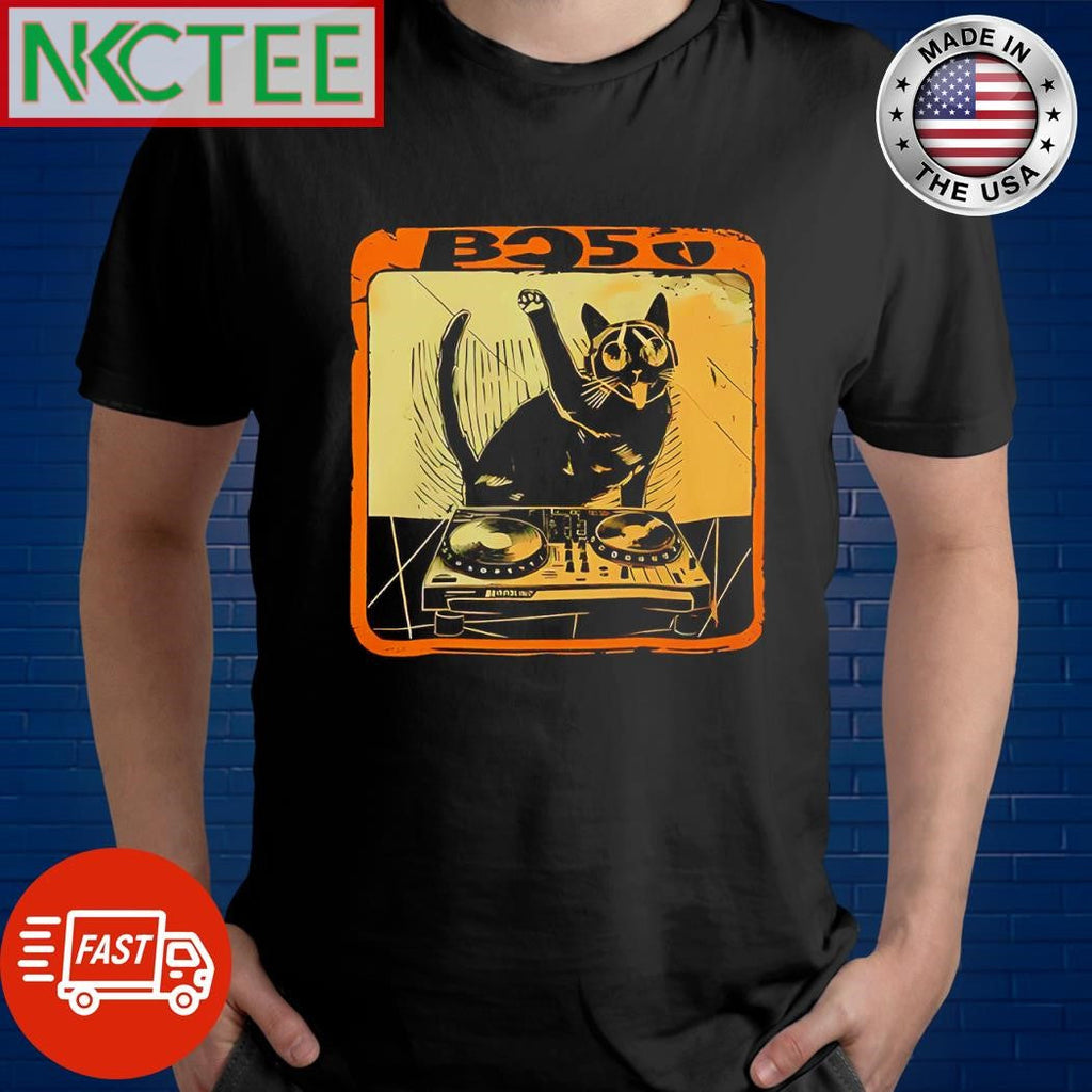 Official BC56 cat dj shirt Unisex T-shirt, Sweatshirt, Hoodie, Long Sleeve Tee - T-Shirt, Sweatshirt, Hoodie