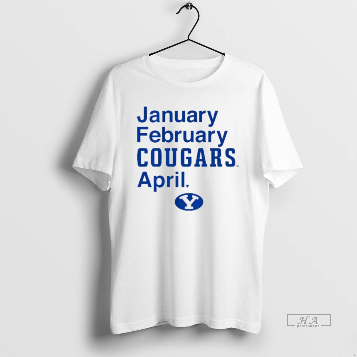 Official Byu Cougars January February Cougars April T-Shirts, Hoodie, Sweatshirt - T-Shirt, Sweatshirt, Hoodie