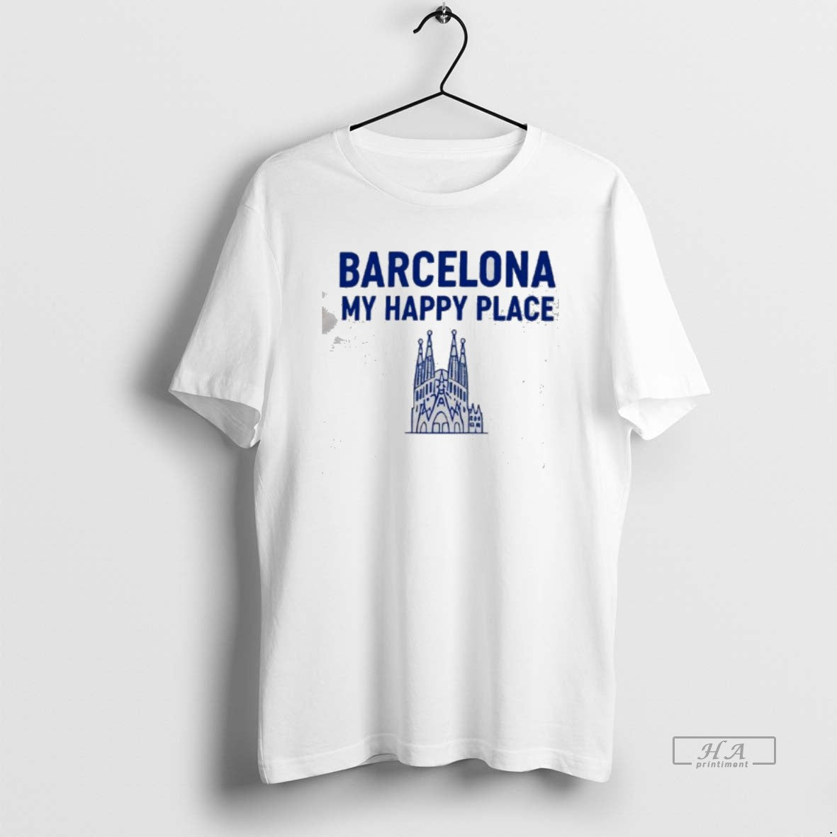 Official Barcelona My Happy Place T-Shirts, Hoodie, Sweatshirt - T-Shirt, Sweatshirt, Hoodie