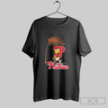 Official Bart Simpson X Philadelphia Phillies Walking Fall 2025 Unisex T-shirt, Sweatshirt, Hoodie, Long Sleeve Tee - T-Shirt, Sweatshirt, Hoodie
