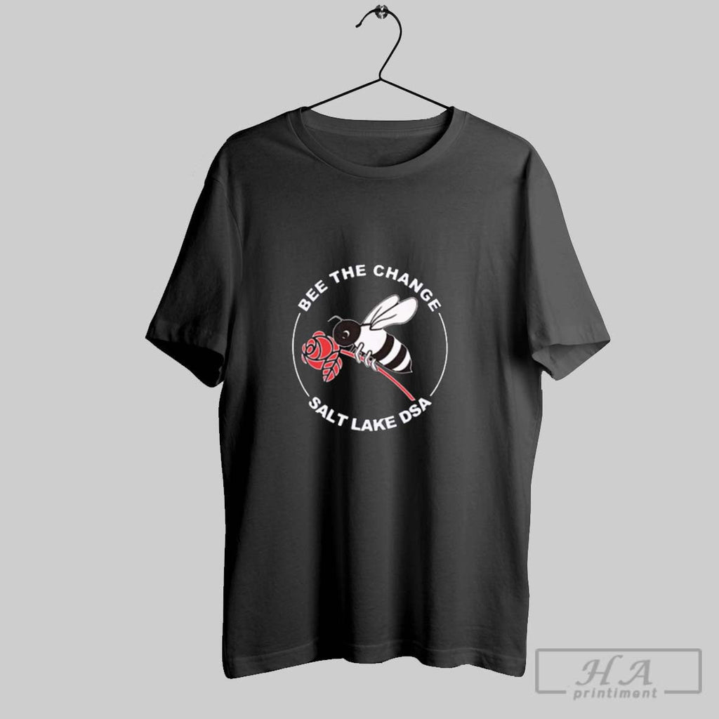 Official Bee The Change Salt Lake Dsa Painting Unisex T-shirt, Sweatshirt, Hoodie, Long Sleeve Tee - T-Shirt, Sweatshirt, Hoodie