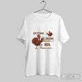 Official Beer Holding Turkey Getting Drunk 80 Percent Please Wait Funny Unisex T-shirt, Sweatshirt, Hoodie, Long Sleeve Tee - T-Shirt, Sweatshirt, Hoodie