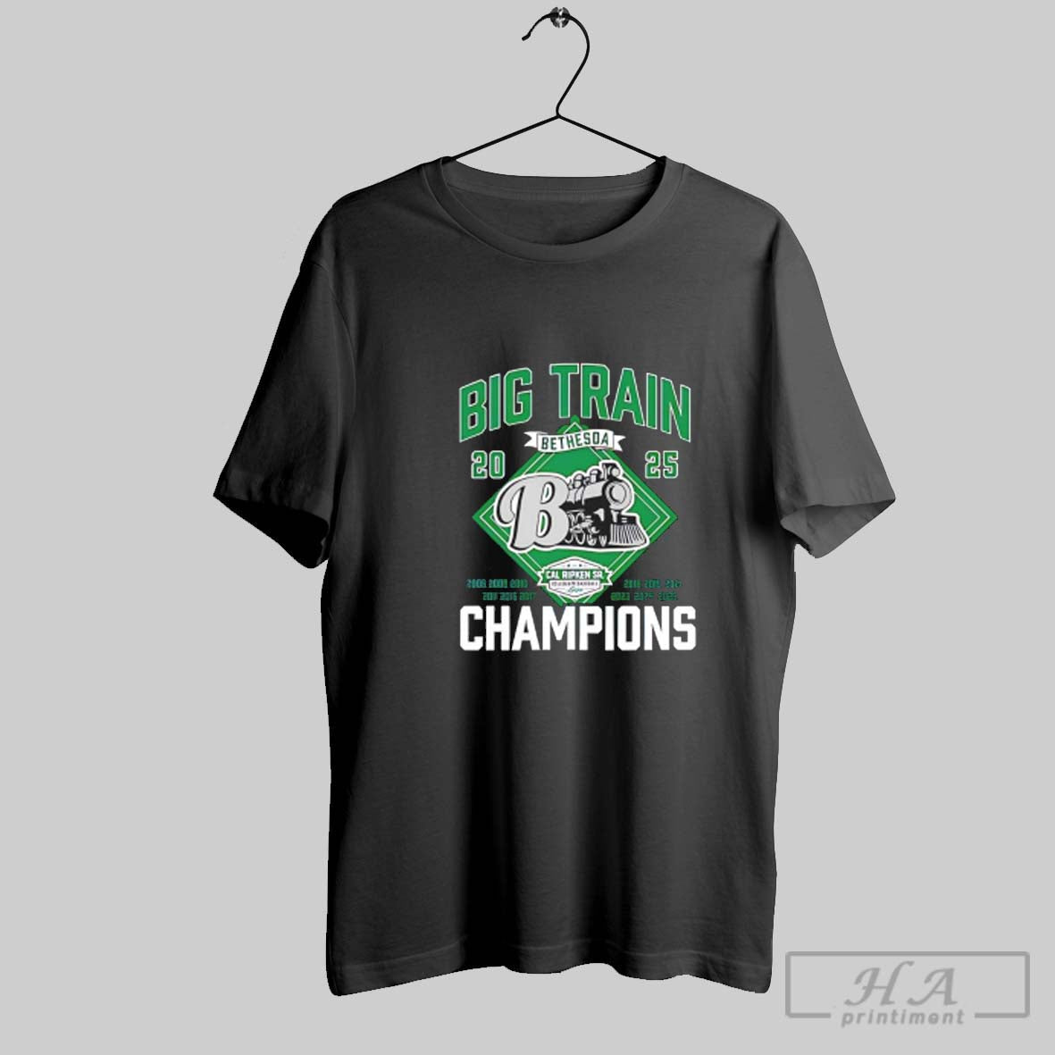 Official Big Train Champions 2025 Unisex T-shirt, Sweatshirt, Hoodie, Long Sleeve Tee - T-Shirt, Sweatshirt, Hoodie