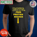 Official Boys free protien shakes shirt Unisex T-shirt, Sweatshirt, Hoodie, Long Sleeve Tee - T-Shirt, Sweatshirt, Hoodie