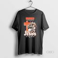 Official Browns My Veins Jesus Mascot My Heart Mascots T-Shirts, Hoodie, Sweatshirt - T-Shirt, Sweatshirt, Hoodie