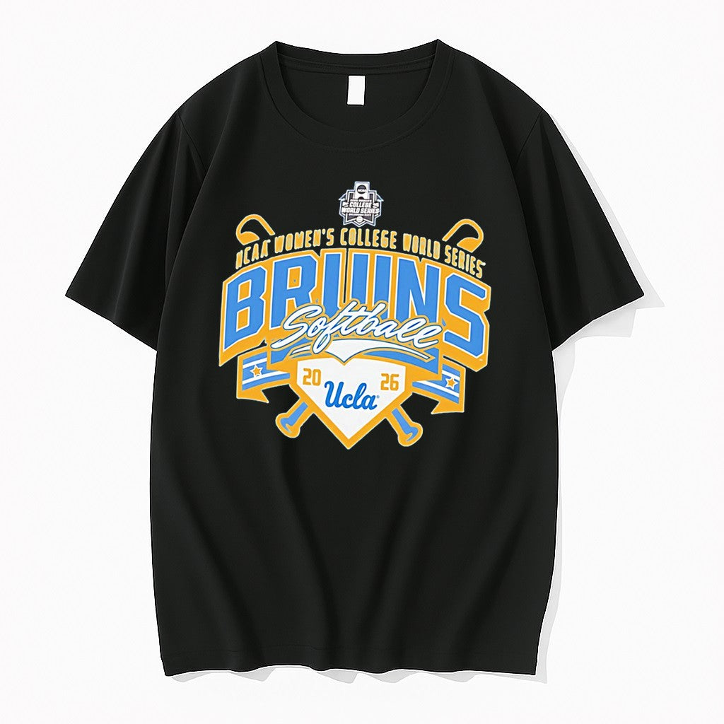 Official Bruins Softball Womens College World Series 2026 Tee T Shirts Jpg Unisex T-shirt, Sweatshirt, Hoodie, Long Sleeve Tee - T-Shirt, Sweatshirt, Hoodie