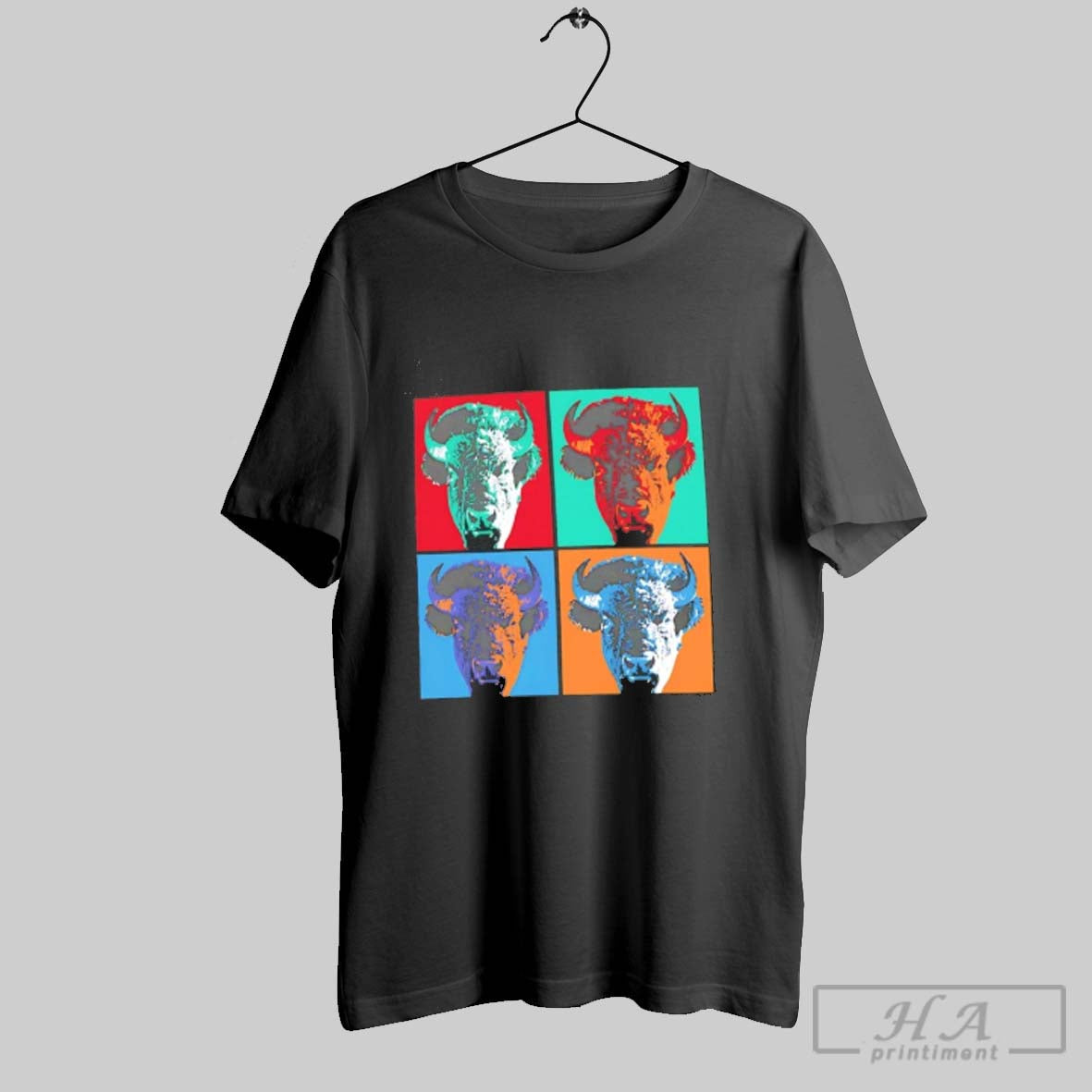 Official Bufflo Bills Pop Art Big Head Unisex T-shirt, Sweatshirt, Hoodie, Long Sleeve Tee - T-Shirt, Sweatshirt, Hoodie