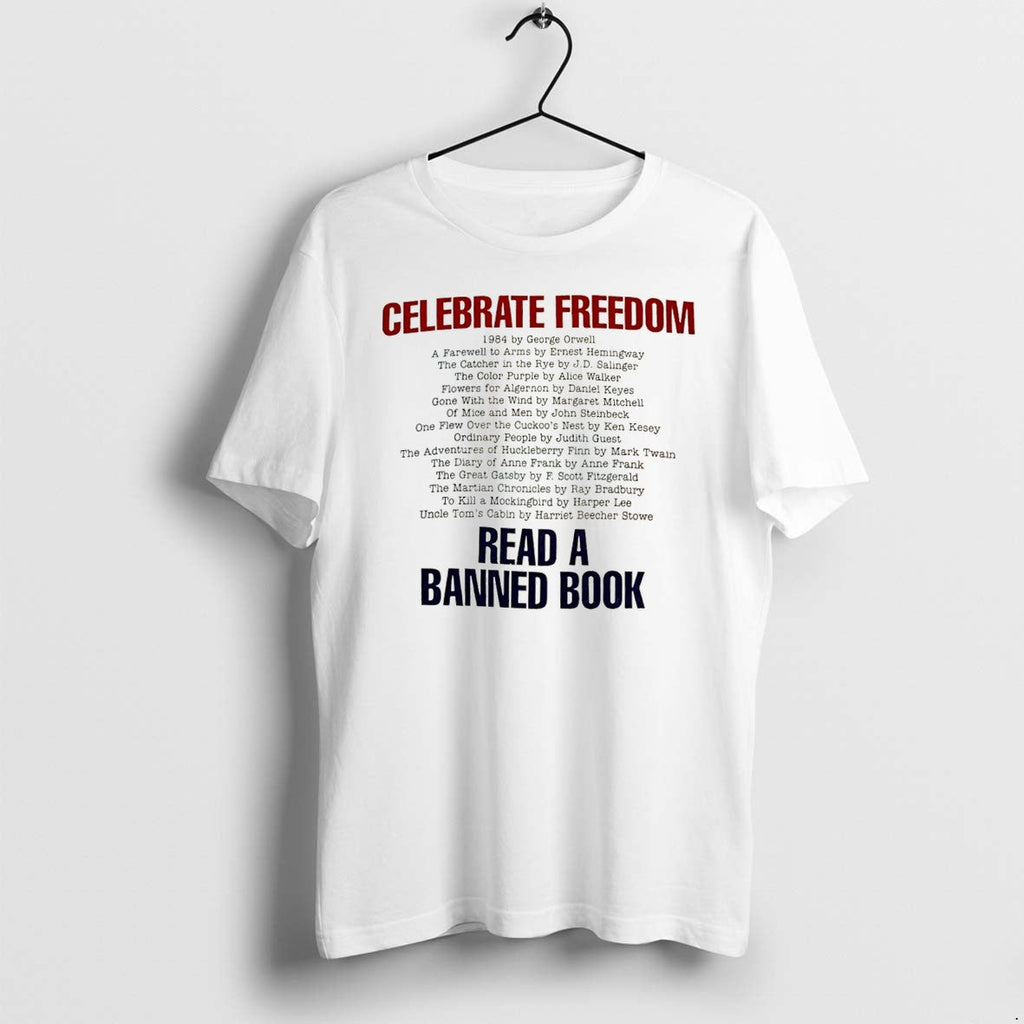 Official Celebrate Freedom 1984 Read A Banned Book Tee T Shirts Jpg Unisex T-shirt, Sweatshirt, Hoodie, Long Sleeve Tee - T-Shirt, Sweatshirt, Hoodie