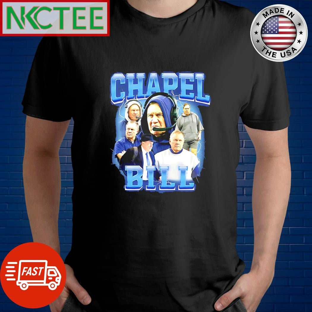 Official Chapel Bill Belichick thunder vintage shirt Unisex T-shirt, Sweatshirt, Hoodie, Long Sleeve Tee - T-Shirt, Sweatshirt, Hoodie