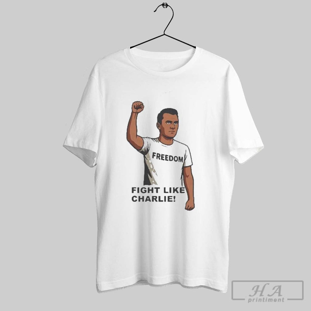 Official Charlie Kirk Fight Like Freedom 1993 2025 Unisex T-shirt, Sweatshirt, Hoodie, Long Sleeve Tee - T-Shirt, Sweatshirt, Hoodie