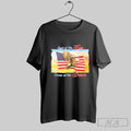 Official Charlie Kirk Land Of The Free Home Of The Brave American Flag Unisex T-shirt, Sweatshirt, Hoodie, Long Sleeve Tee - T-Shirt, Sweatshirt, Hoodie