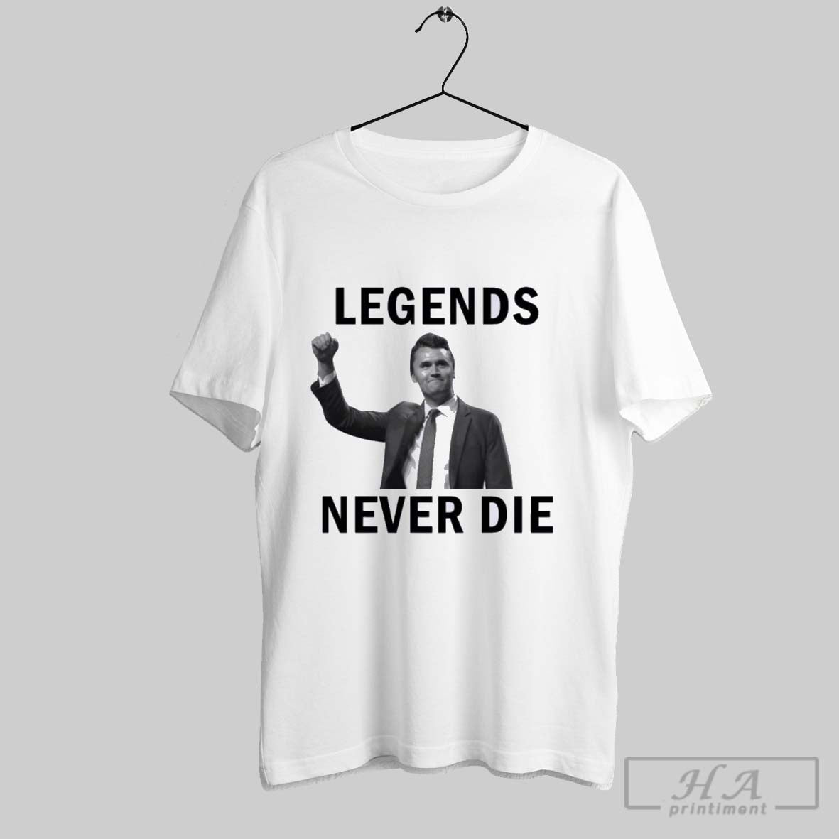 Official Charlie Kirk Legends Never Die Unisex T-shirt, Sweatshirt, Hoodie, Long Sleeve Tee - T-Shirt, Sweatshirt, Hoodie