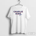 Official Charlie Kirk Supporter Signature Shirt Unisex T-shirt, Sweatshirt, Hoodie, Long Sleeve Tee - T-Shirt, Sweatshirt, Hoodie