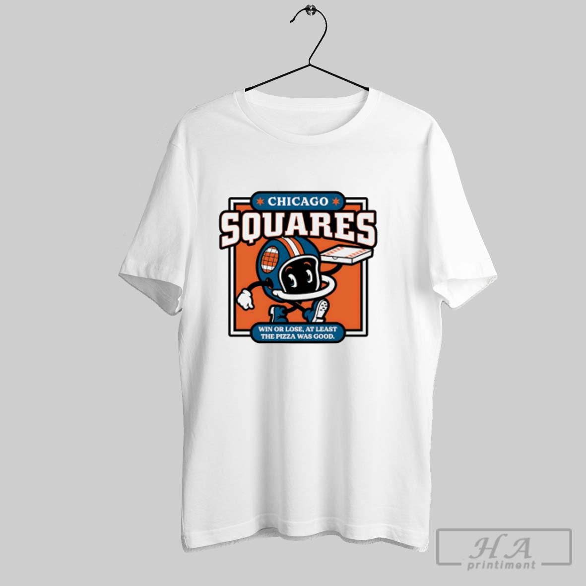 Official Chicago Squares Win Or Lose At Least The Pizza Was Good Football Helmet Pizza Unisex T-shirt, Sweatshirt, Hoodie, Long Sleeve Tee - T-Shirt, Sweatshirt, Hoodie