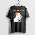 Official Chicken And Egg Who Came First Funny T Shirts Jpg Unisex T-shirt, Sweatshirt, Hoodie, Long Sleeve Tee - T-Shirt, Sweatshirt, Hoodie
