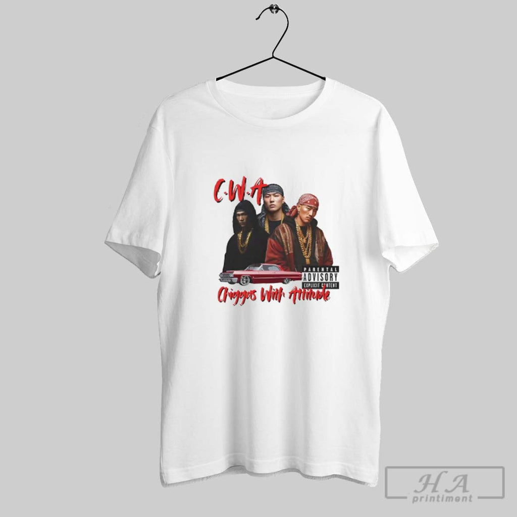 Official Chiggas With Attitude Cwa Gang Graphic Unisex T-shirt, Sweatshirt, Hoodie, Long Sleeve Tee - T-Shirt, Sweatshirt, Hoodie
