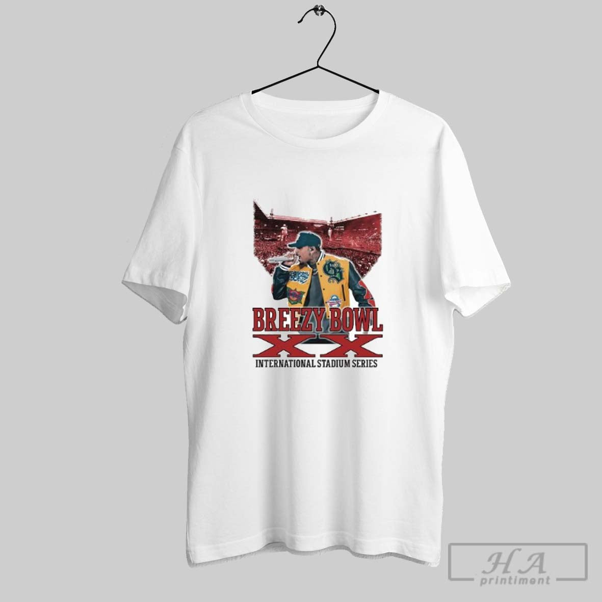 Official Chris Brown Breezy Bowl Xx International Stadium Series 2025 Ornament Unisex T-shirt, Sweatshirt, Hoodie, Long Sleeve Tee - T-Shirt, Sweatshirt, Hoodie