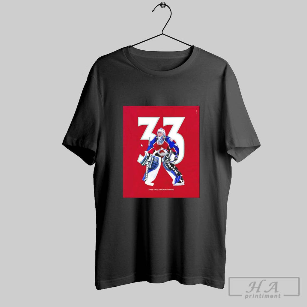 Official Colorado Avalanche Number 33 Nhl Unisex T-shirt, Sweatshirt, Hoodie, Long Sleeve Tee - T-Shirt, Sweatshirt, Hoodie