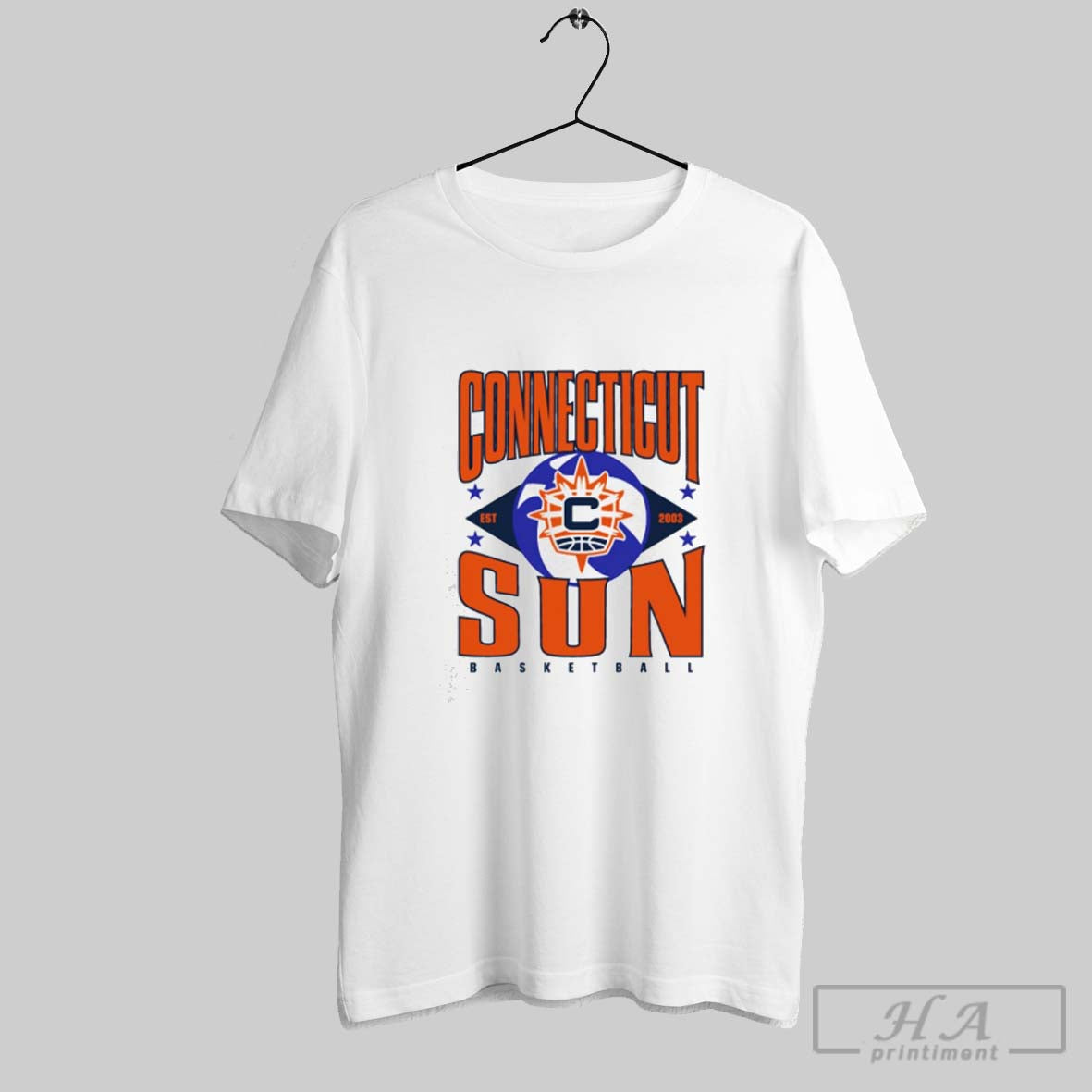 Official Connecticut Sun Basketball Since 2003 Vintage Unisex T-shirt, Sweatshirt, Hoodie, Long Sleeve Tee - T-Shirt, Sweatshirt, Hoodie