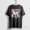 Official Cotton Bowl Classic 2025 Miami Vs Ohio State Helmet Matchup Helmet T-Shirts, Hoodie, Sweatshirt - T-Shirt, Sweatshirt, Hoodie