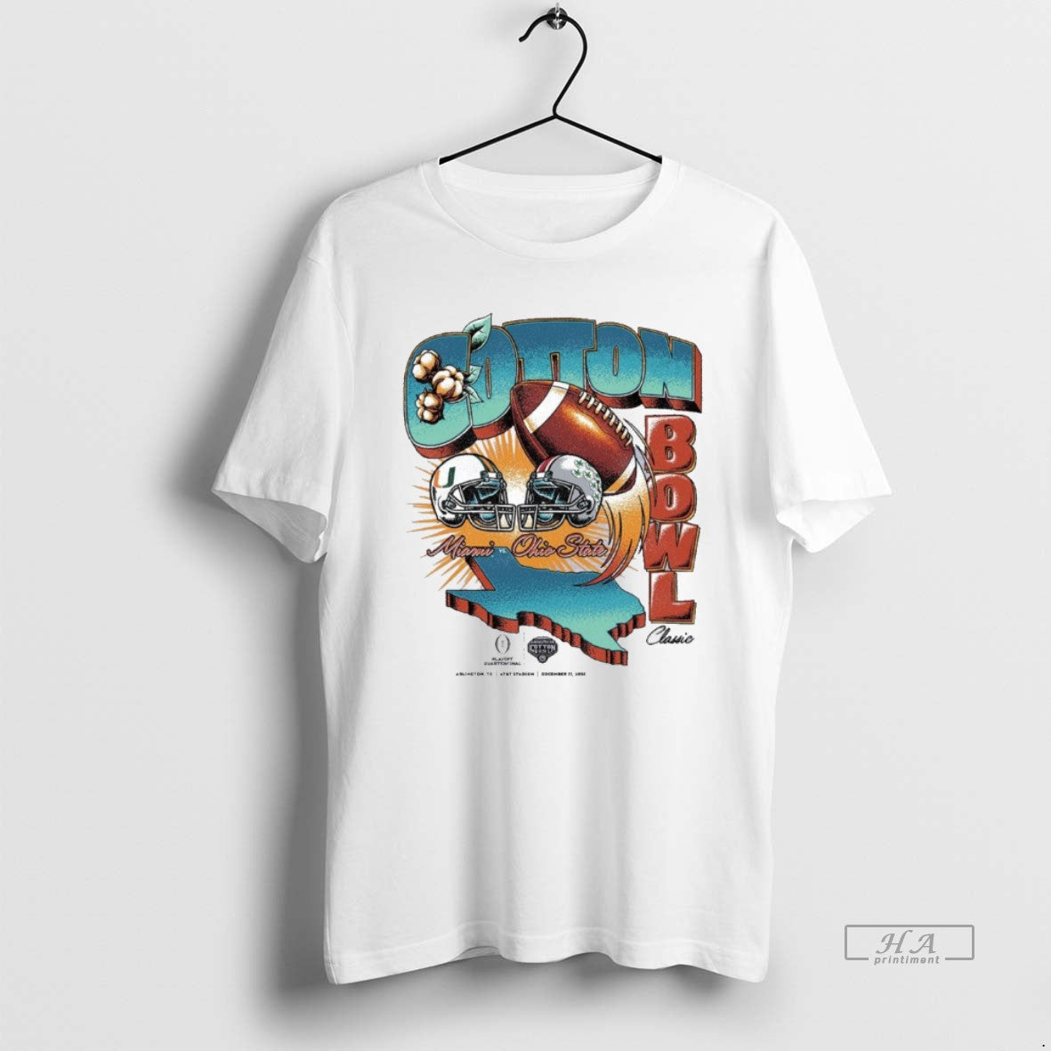 Official Cotton Bowl Classic 2025 Miami Vs Ohio State Vintage Matchup T-Shirts, Hoodie, Sweatshirt - T-Shirt, Sweatshirt, Hoodie