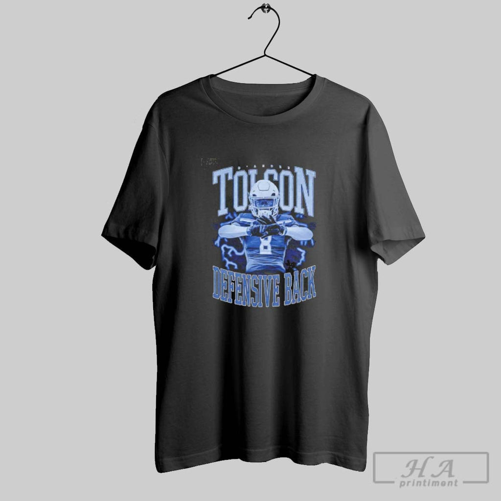 Official Dandre Tolson Elizabeth City State Football Defensive Back Vintage Unisex T-shirt, Sweatshirt, Hoodie, Long Sleeve Tee - T-Shirt, Sweatshirt, Hoodie