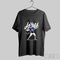 Official Daniel Jones Football Player Throwing Position Signature Graphic Unisex T-shirt, Sweatshirt, Hoodie, Long Sleeve Tee - T-Shirt, Sweatshirt, Hoodie