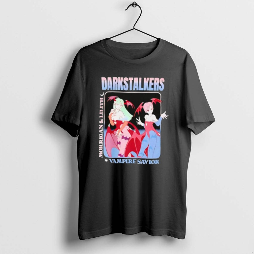 Official Darkstalkers Morrigan Lilith Vintage T-Shirts, Hoodie, Sweatshirt - T-Shirt, Sweatshirt, Hoodie