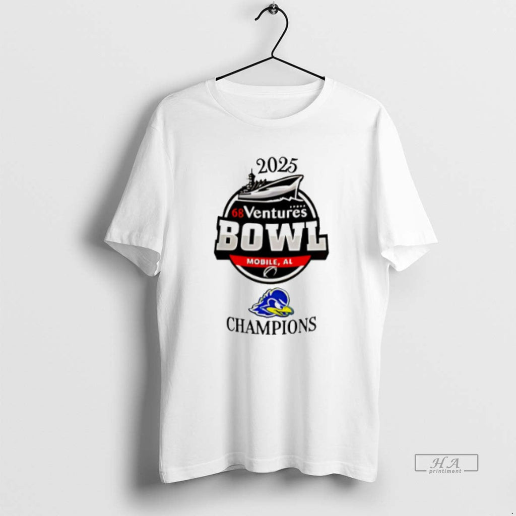 Official Delaware Blue Hens 2025 68 Ventures Bowl Champions T-Shirts, Hoodie, Sweatshirt - T-Shirt, Sweatshirt, Hoodie