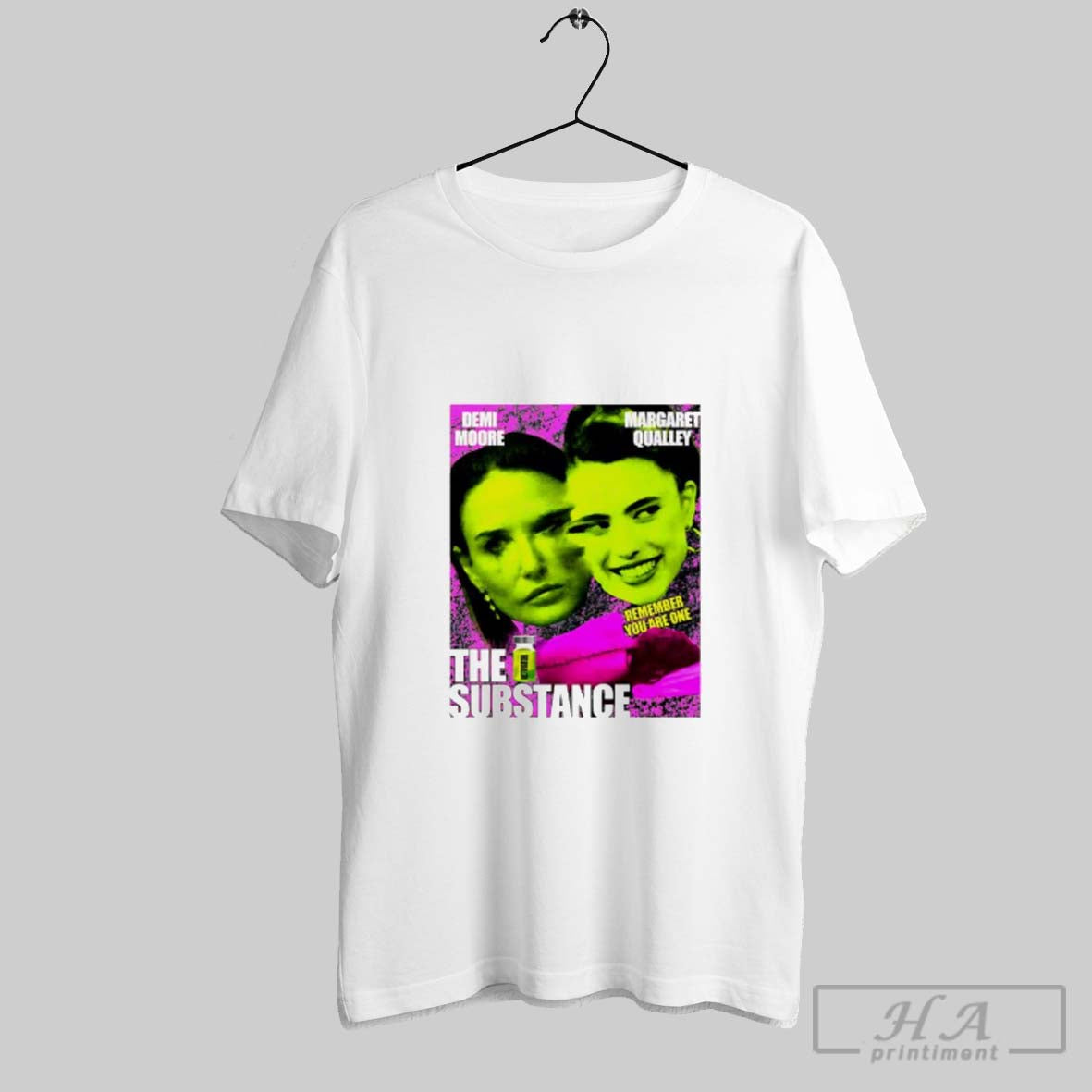Official Demi Moore And Margaret Qualley The Substance Remember You Are One Halloween Sci Fi - T-Shirt, Sweatshirt, Hoodie