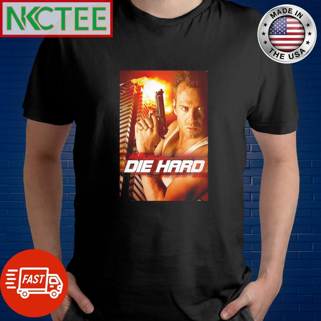 Official Die Hard 1988 Christmas shirt Unisex T-shirt, Sweatshirt, Hoodie, Long Sleeve Tee - T-Shirt, Sweatshirt, Hoodie