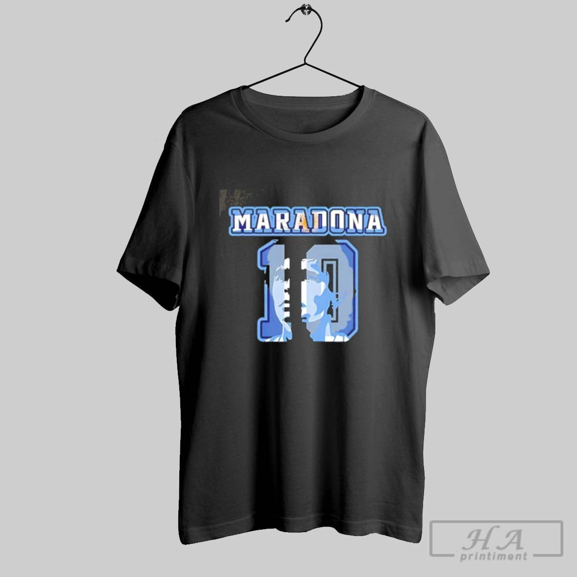 Official Diego Maradona Argentina National Team Name Number Unisex T-shirt, Sweatshirt, Hoodie, Long Sleeve Tee - T-Shirt, Sweatshirt, Hoodie