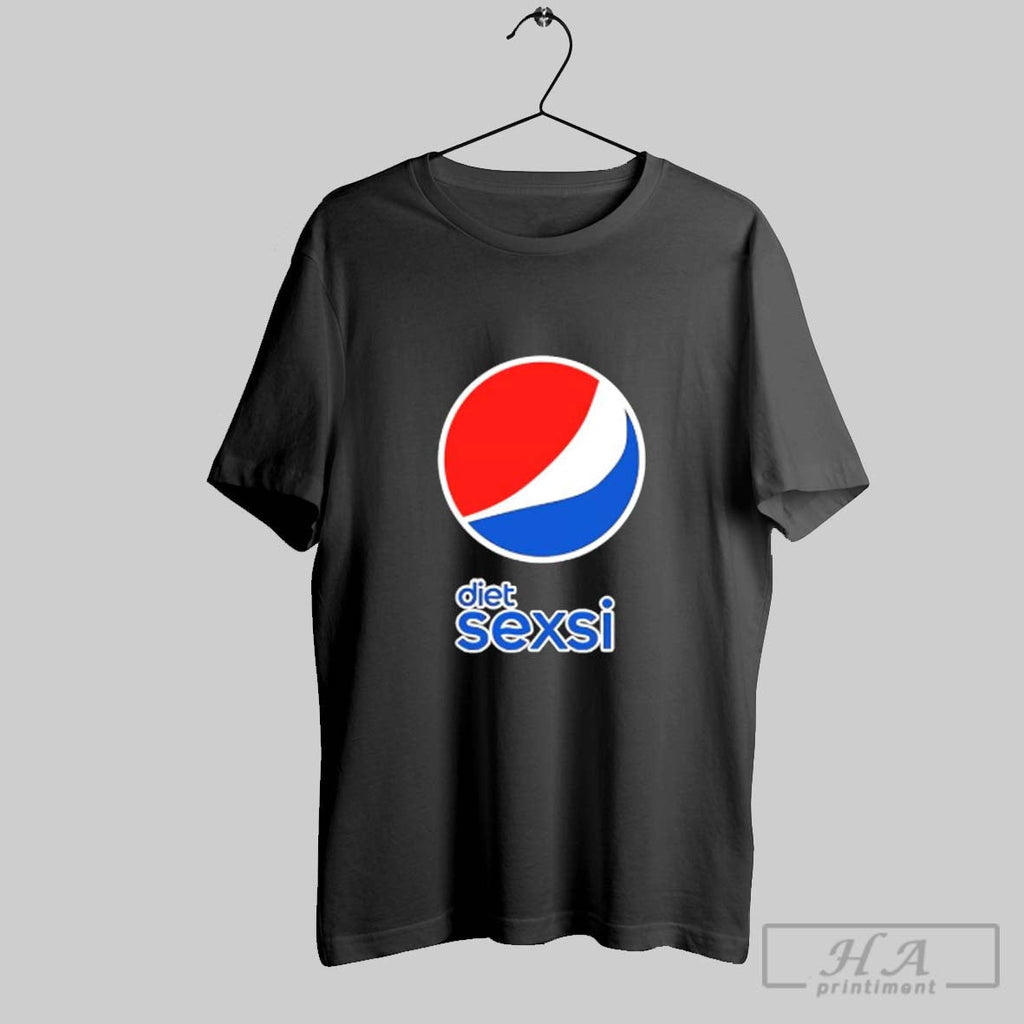 Official Diet Sexsi Pepsi Logo Parody Unisex T-shirt, Sweatshirt, Hoodie, Long Sleeve Tee - T-Shirt, Sweatshirt, Hoodie