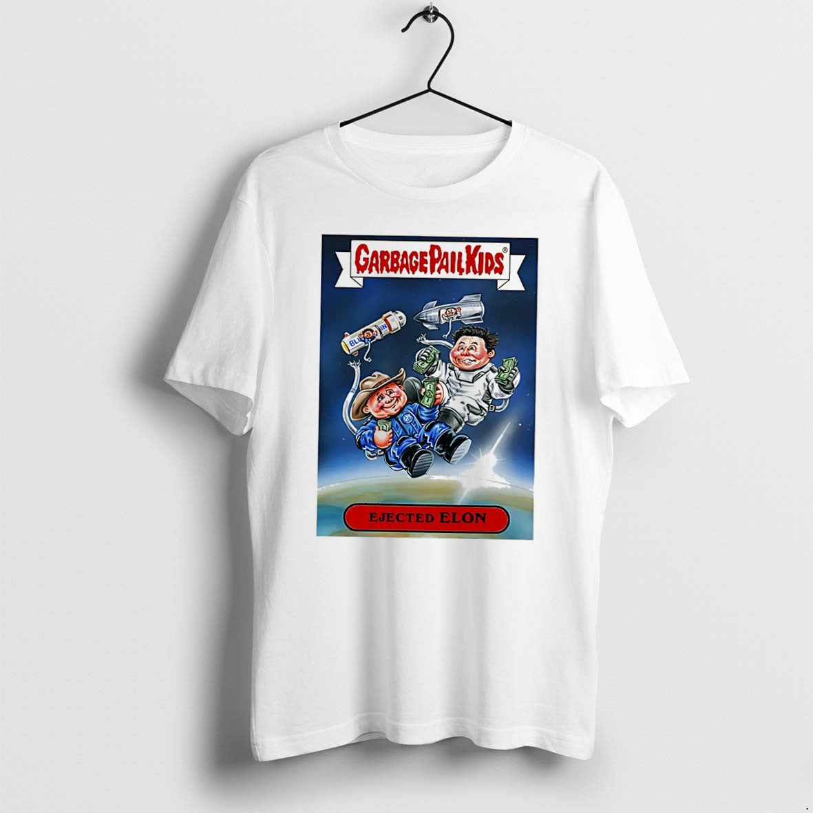 Official Donald Trump And Elon Musk Garbage Pail Kids Ejected Elon Tee T Shirts Unisex T-shirt, Sweatshirt, Hoodie, Long Sleeve Tee - T-Shirt, Sweatshirt, Hoodie