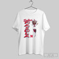 Official Dylan Raiola Big Head Caricature Nebraska Football Unisex T-shirt, Sweatshirt, Hoodie, Long Sleeve Tee - T-Shirt, Sweatshirt, Hoodie