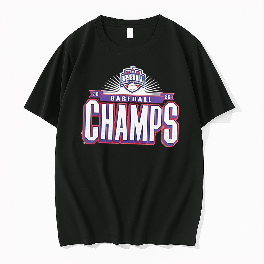 Official East Carolina Pirates American Baseball Champions 2026 Tee T Shirts Unisex T-shirt, Sweatshirt, Hoodie, Long Sleeve Tee - T-Shirt, Sweatshirt, Hoodie