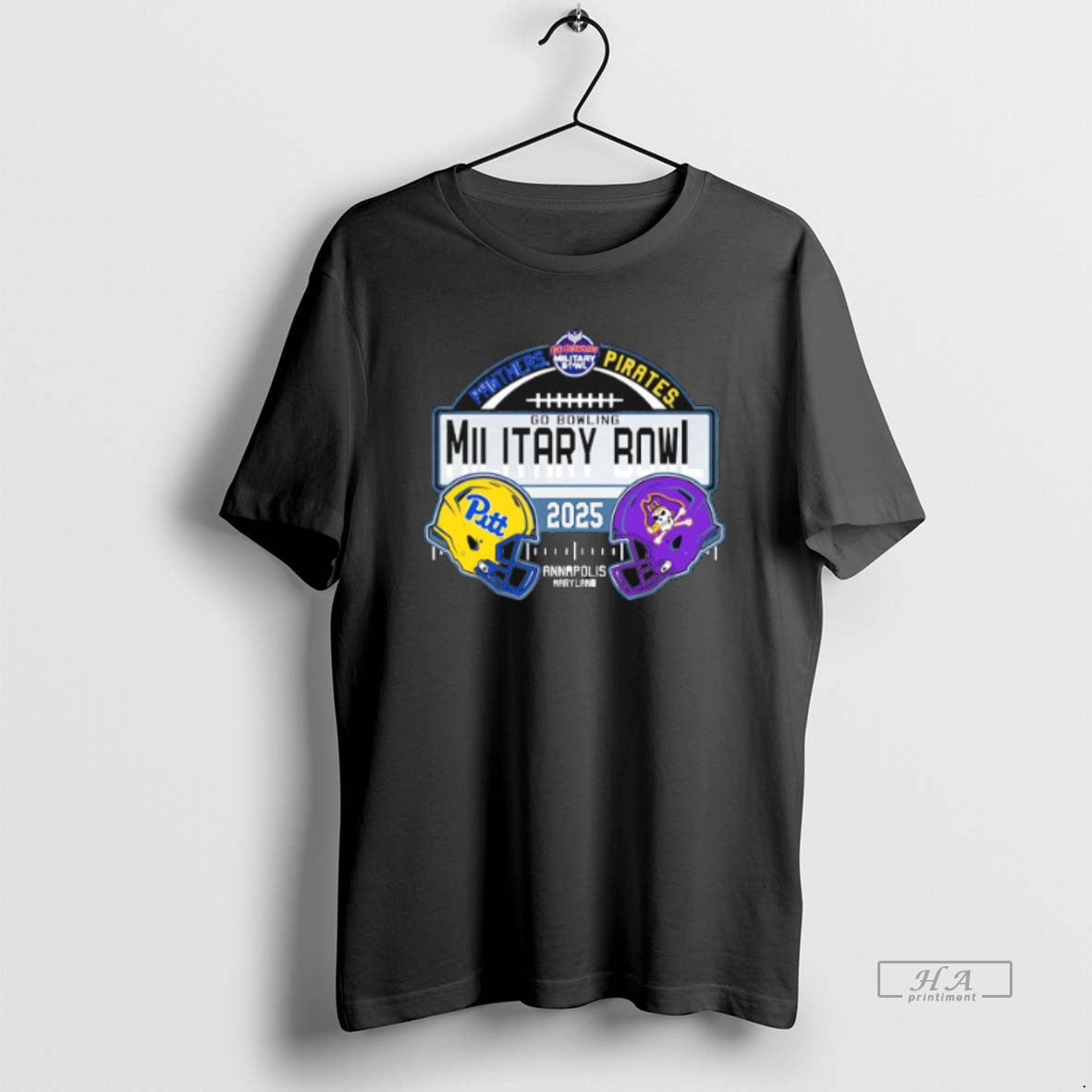 Official East Carolina Pirates Vs Pitt 2025 Go Bowling Military Bowl Helmets T-Shirts, Hoodie, Sweatshirt - T-Shirt, Sweatshirt, Hoodie