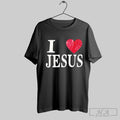 Official Emeka Egbuka I Love Jesus Unisex T-shirt, Sweatshirt, Hoodie, Long Sleeve Tee - T-Shirt, Sweatshirt, Hoodie