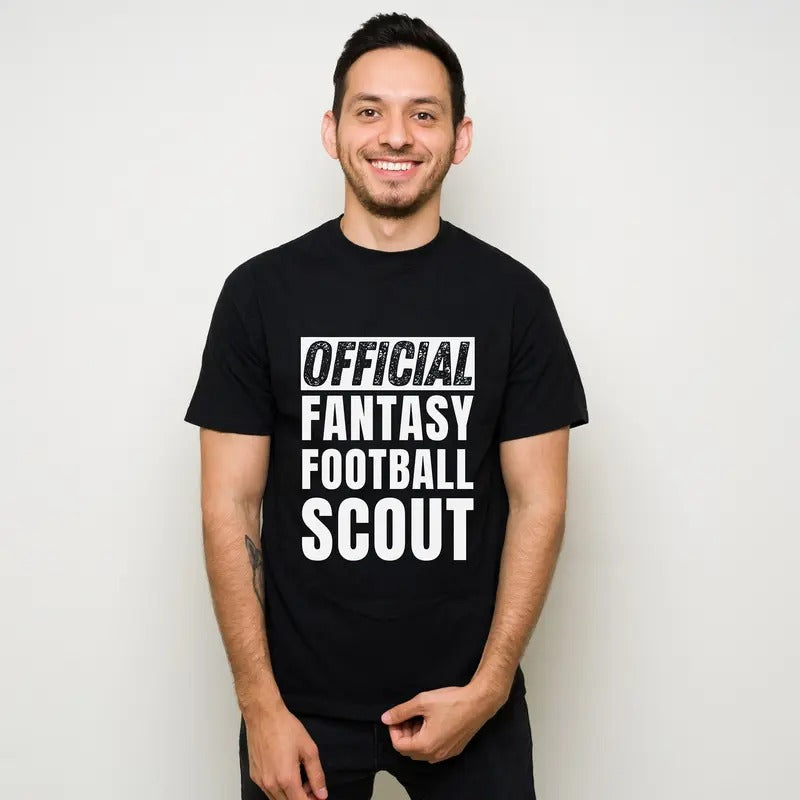 Official Fantasy Football Scout Shirt Fantasy Football Shirt Funny Football Shirt Sunday Football Funny Football Commissioner Shirt T-Shirts, Hoodie, Sweatshirt - T-Shirt, Sweatshirt, Hoodie