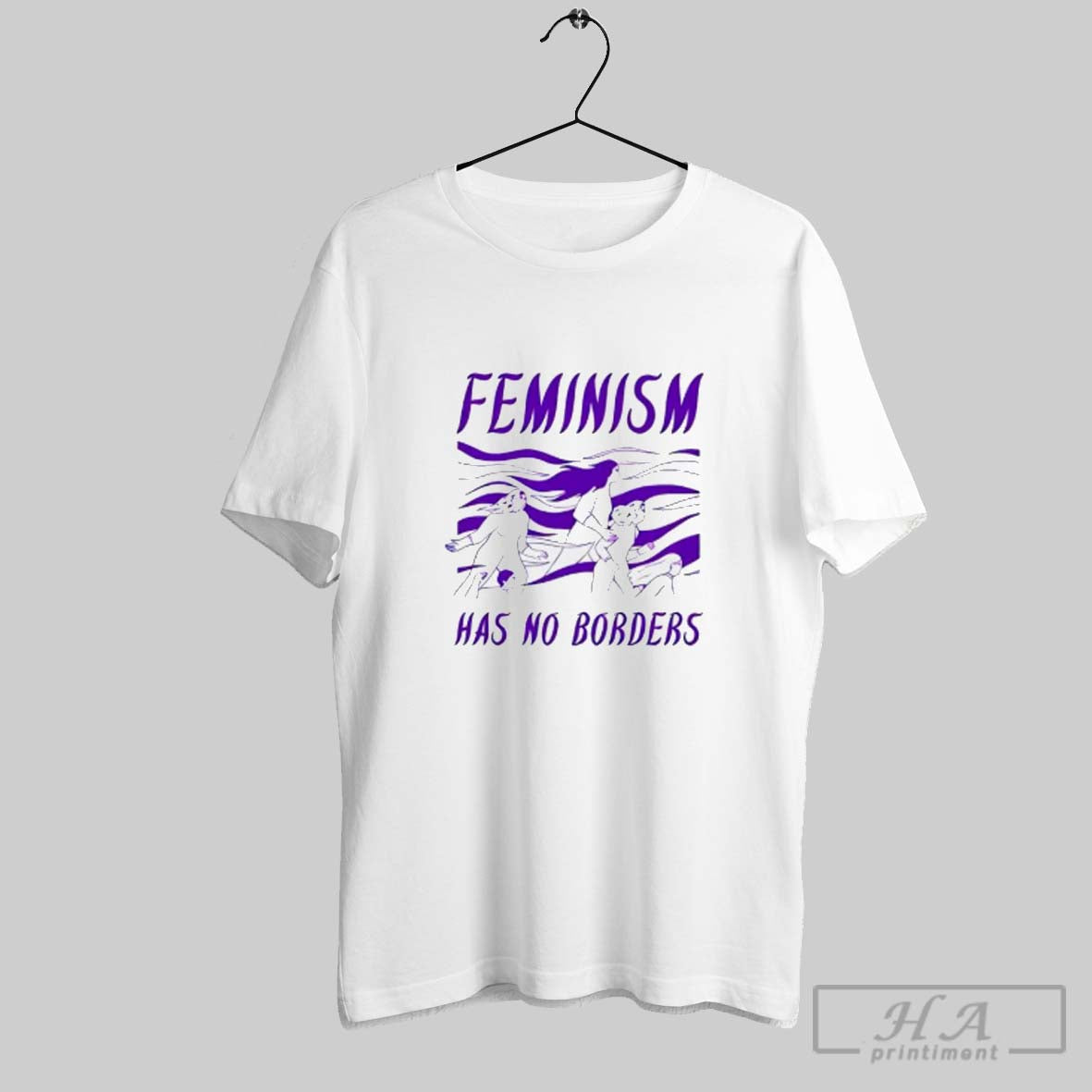 Official Feminism Has No Borders Unisex T-shirt, Sweatshirt, Hoodie, Long Sleeve Tee - T-Shirt, Sweatshirt, Hoodie