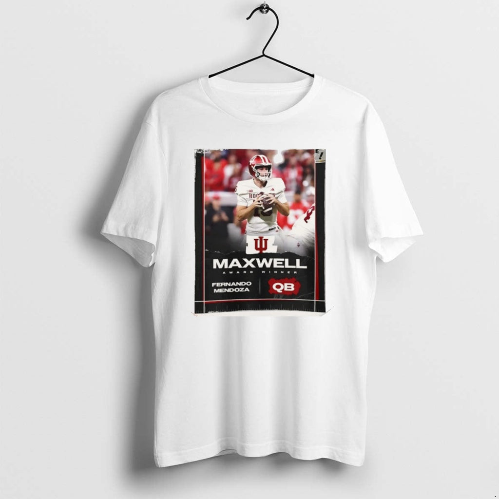 Official Fernando Mendoza Maxwell Awards Winner 2025 T-Shirts, Hoodie, Sweatshirt - T-Shirt, Sweatshirt, Hoodie