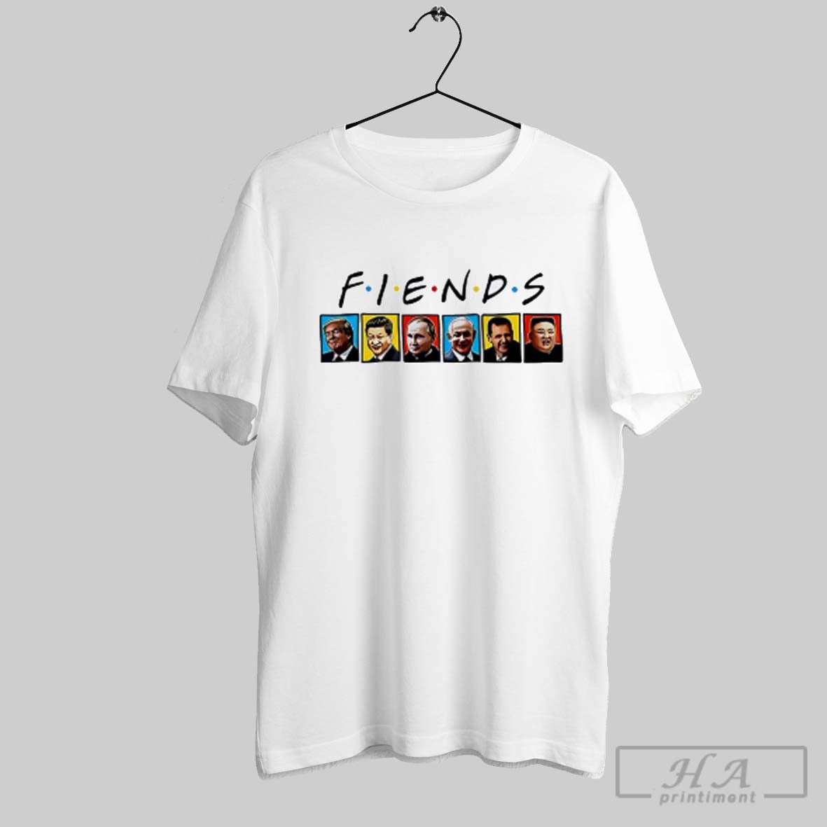 Official Fiends Caricatures Of Leaders Presidents Unisex T-shirt, Sweatshirt, Hoodie, Long Sleeve Tee - T-Shirt, Sweatshirt, Hoodie