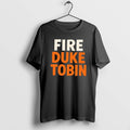 Official Fire Duke Tobin Text Simple T-Shirts, Hoodie, Sweatshirt - T-Shirt, Sweatshirt, Hoodie