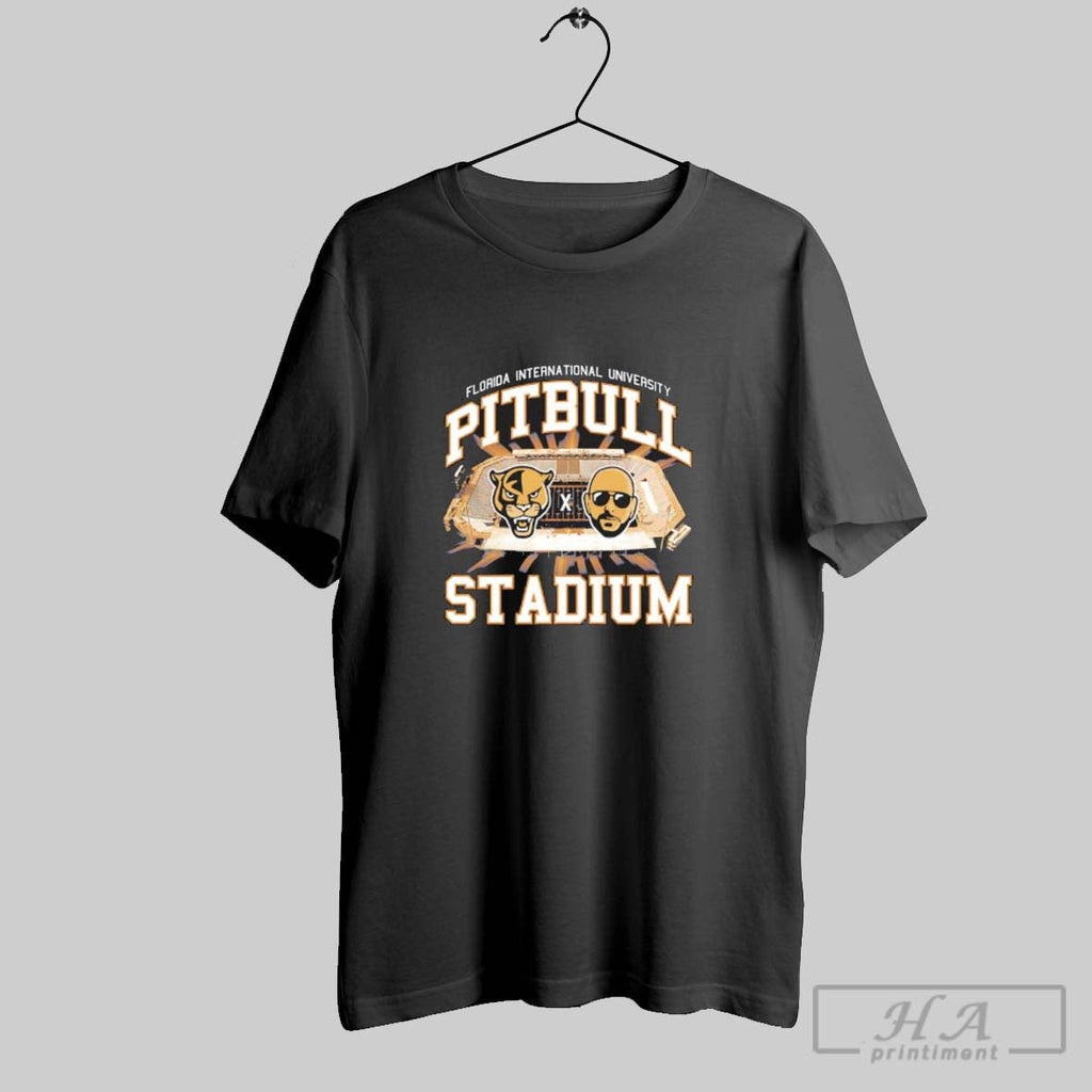 Official Florida International University Pitbull Stadium Unisex T-shirt, Sweatshirt, Hoodie, Long Sleeve Tee - T-Shirt, Sweatshirt, Hoodie