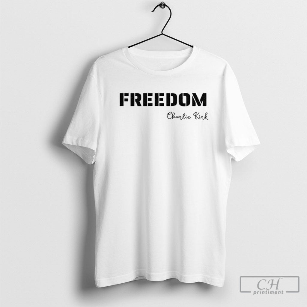 Official Freedom Charlie Political Statement Shirt Unisex T-shirt, Sweatshirt, Hoodie, Long Sleeve Tee - T-Shirt, Sweatshirt, Hoodie