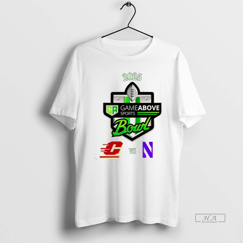 Official Gameabove Sports Bowl 2025 Central Michigan Vs Northwestern T-Shirts, Hoodie, Sweatshirt - T-Shirt, Sweatshirt, Hoodie