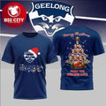 Official Geelong Cats Merry Christmas Player Two Sided Shirt Unisex T-shirt, Sweatshirt, Hoodie, Long Sleeve Tee - T-Shirt, Sweatshirt, Hoodie